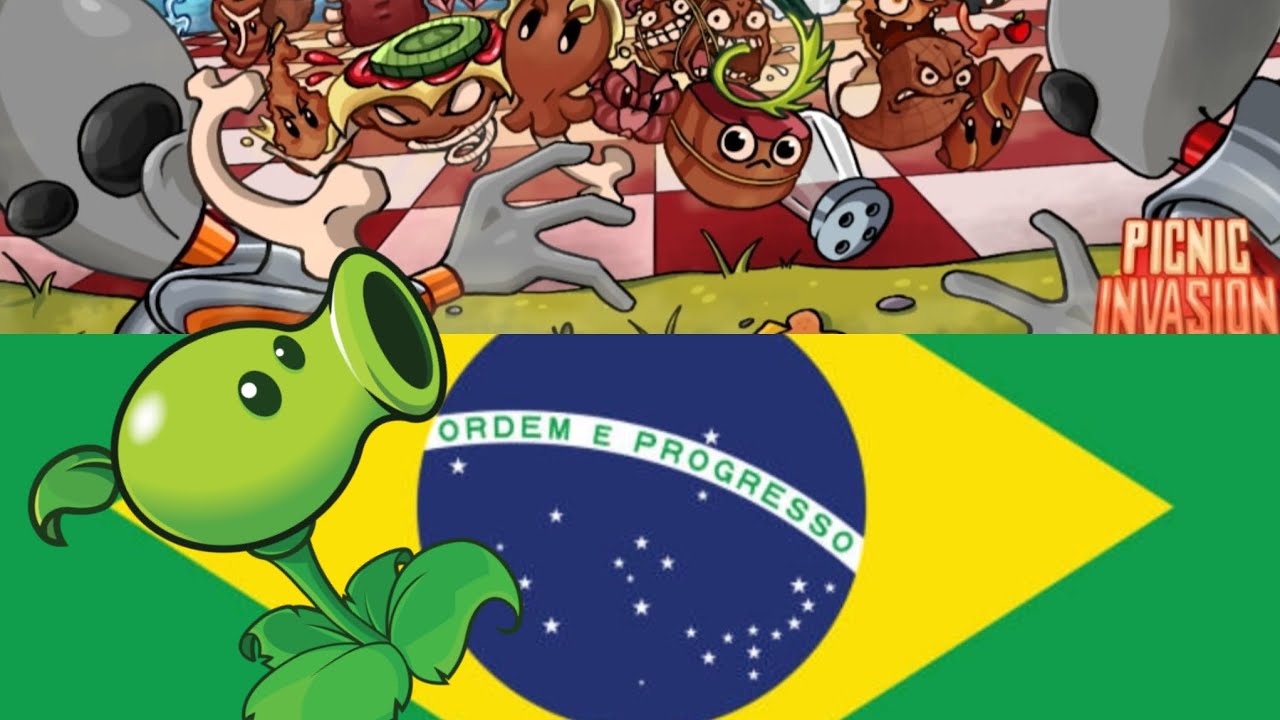 O PLANTS VS ZOMBIES BRASILEIRO (Picnic Invasion)