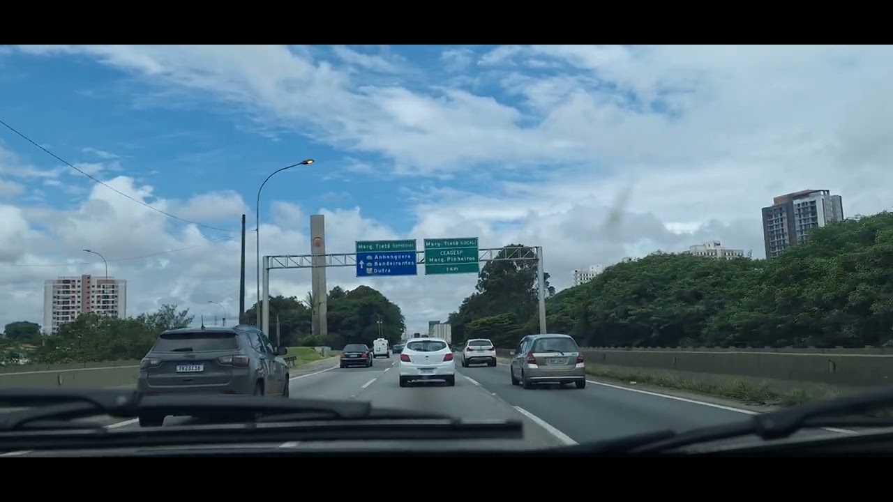 Depois de uma semana de folga... chegando em São Paulo. 