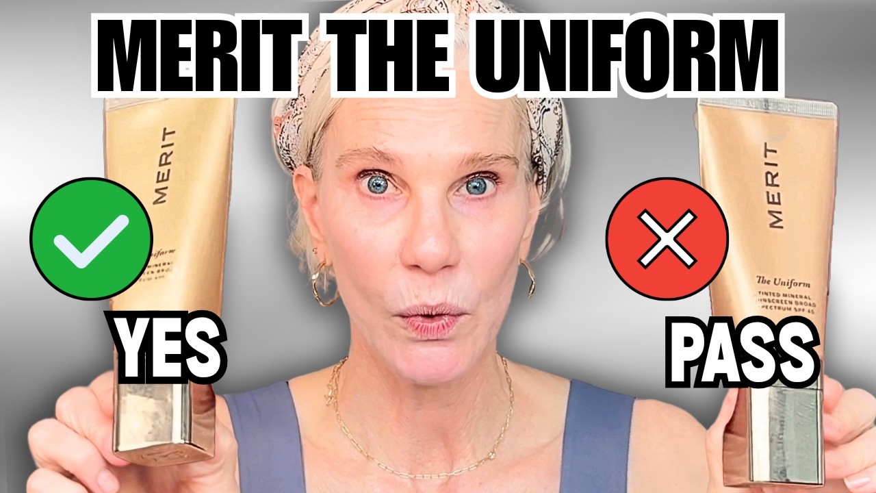 MERIT The Uniform Wear Test: Tinted SPF for Mature Dry Skin? (Honest Review)