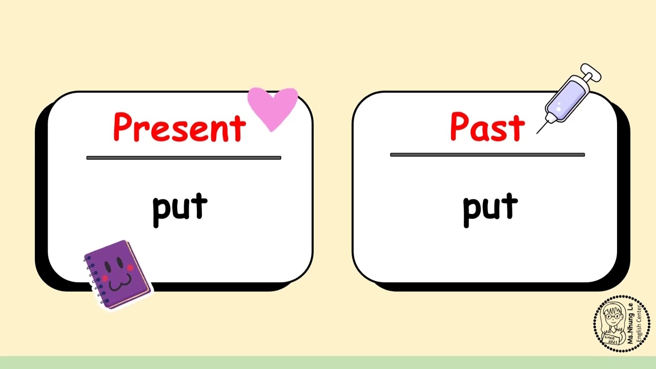 Round Up 2 - Video 56 - Past Simple (Irregular Verbs) - Complete the table