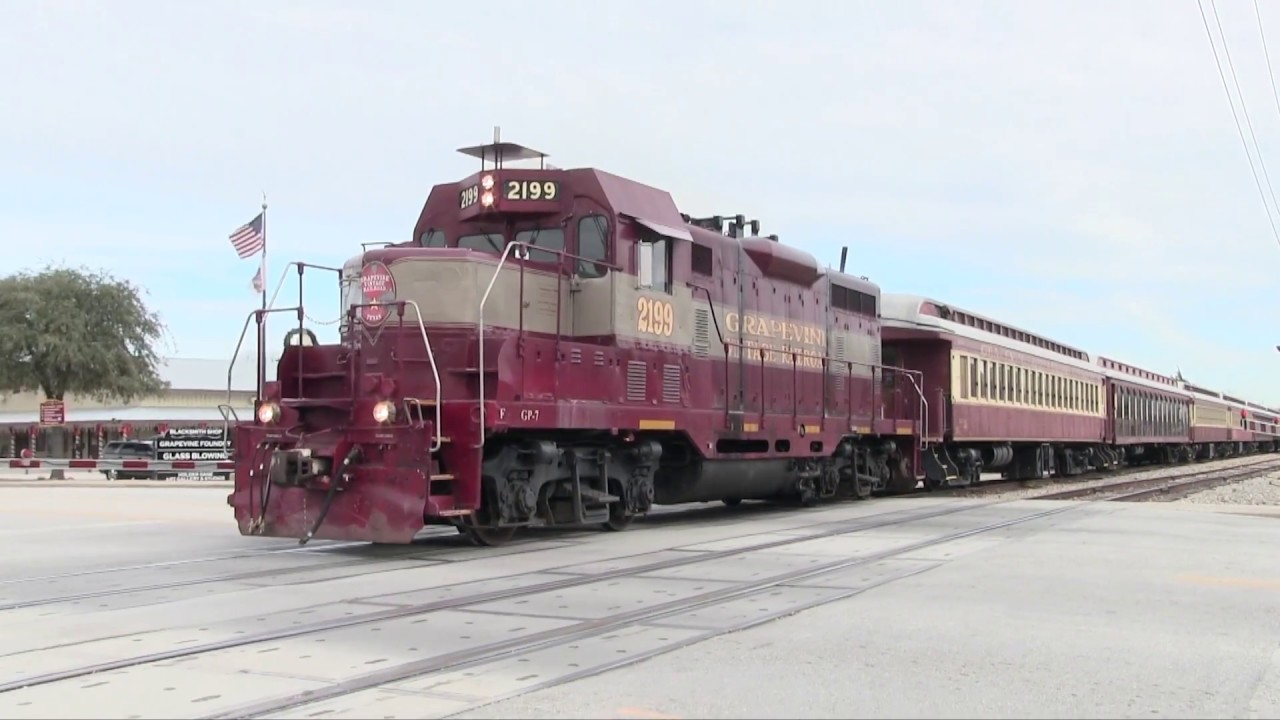 The way it used to be - GVRR departing Grapevine 12/30/16 // Trinity Rail Productions