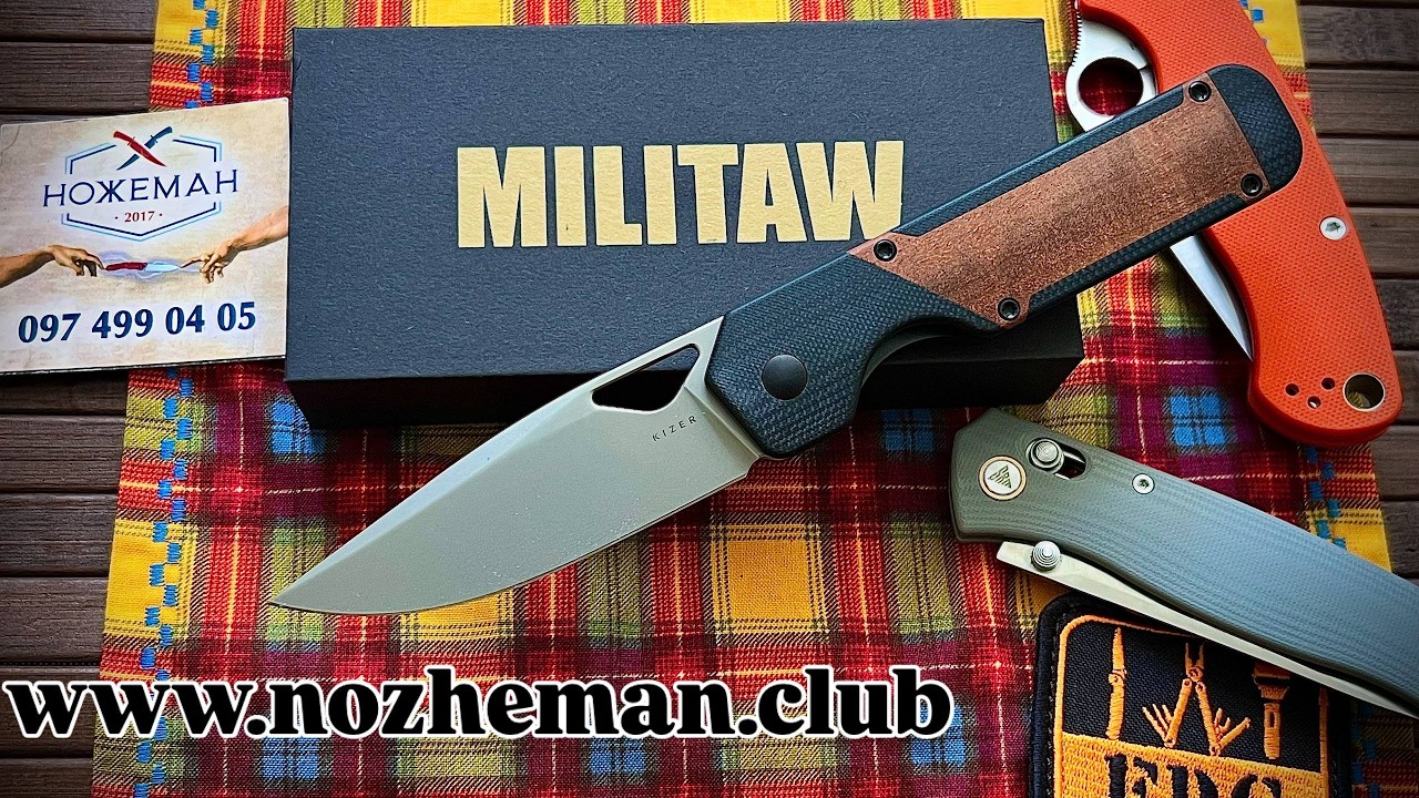 Современная классика в ножах! Фолдер Kizer Militaw V3634C2