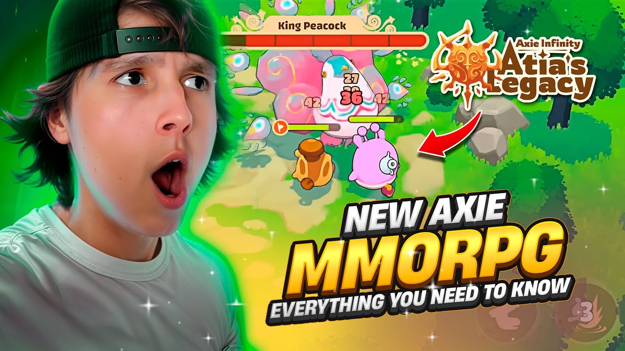 Axie Infinity MMORPG Atias legacy Первый взгляд Всё, что вам нужно знать