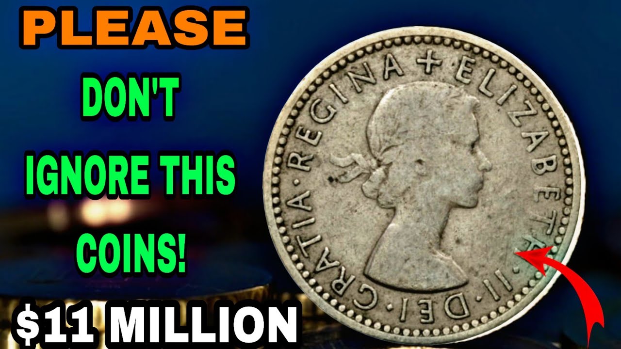 🔍 Do You Own These 4 Rare Sixpence Coins? They Could Make You Rich!