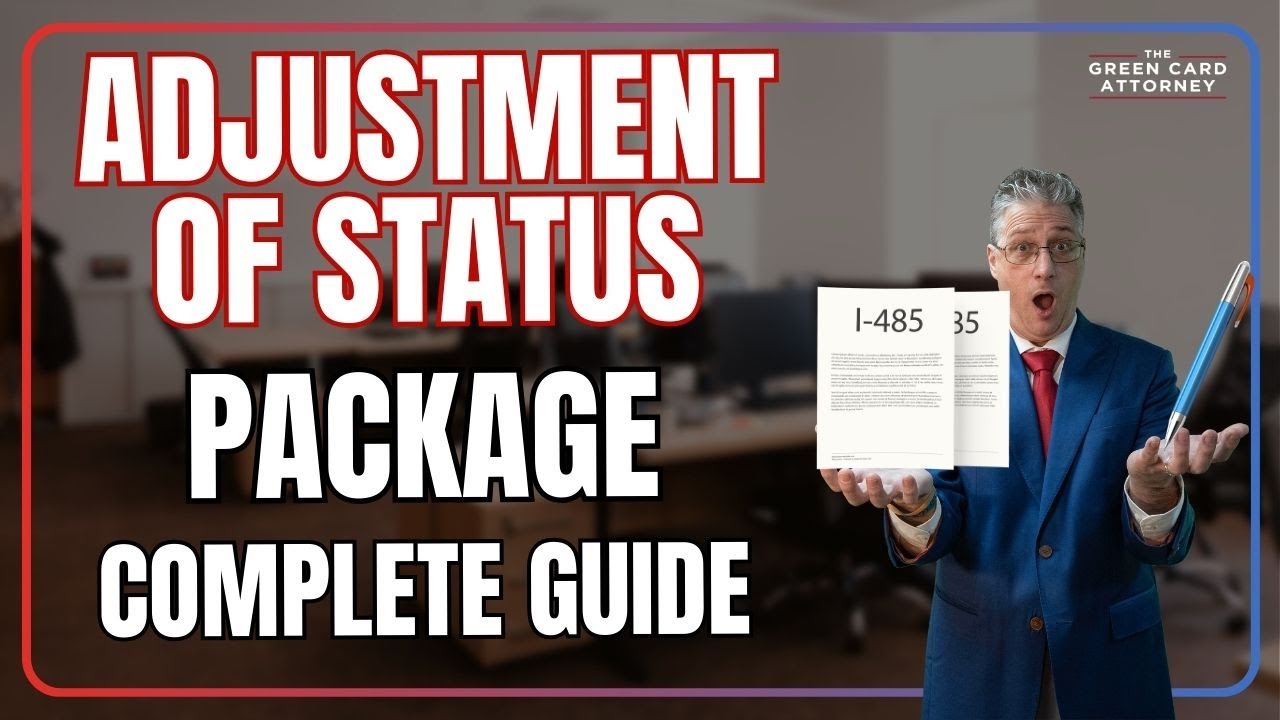 How to prepare adjustment of status package? (I-485 Form) Guide Step by Step