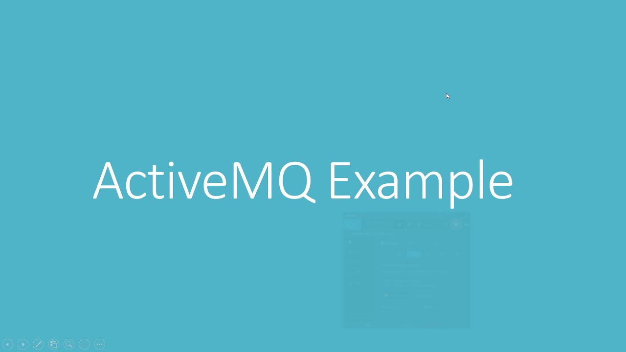 ActiveMQ - Java Example