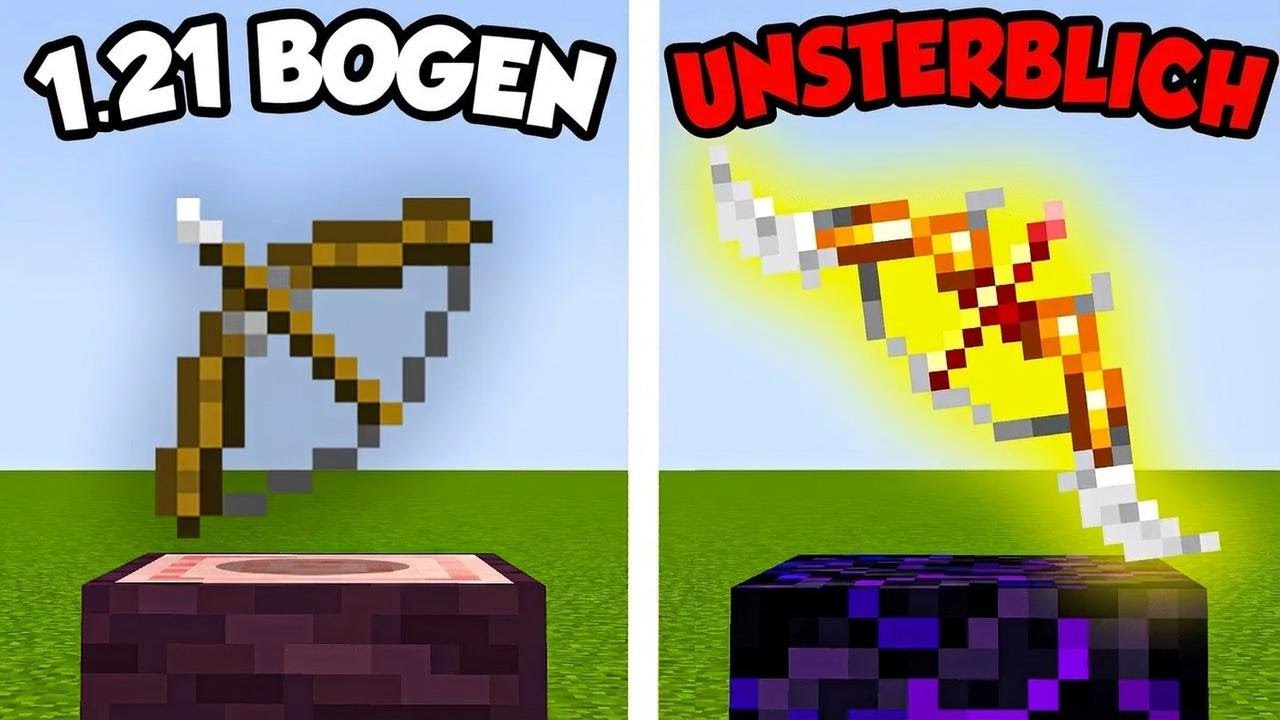 Warum ich Minecrafts UNSTERBLICHEN Bogen geklaut habe...
