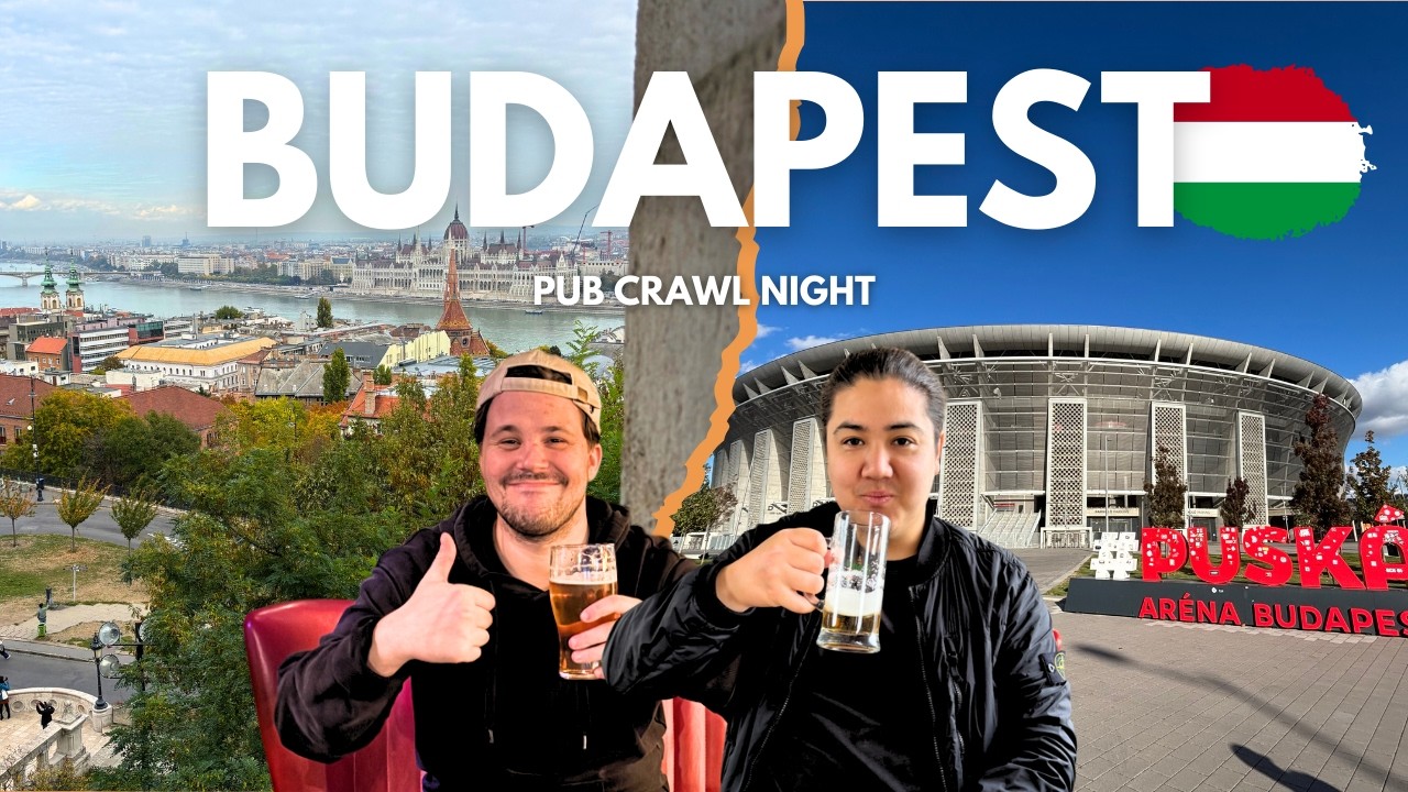 Jonas & Patrik utforskar BUDAPEST - Pub Crawl, Puskas Arena & Sightseeing!
