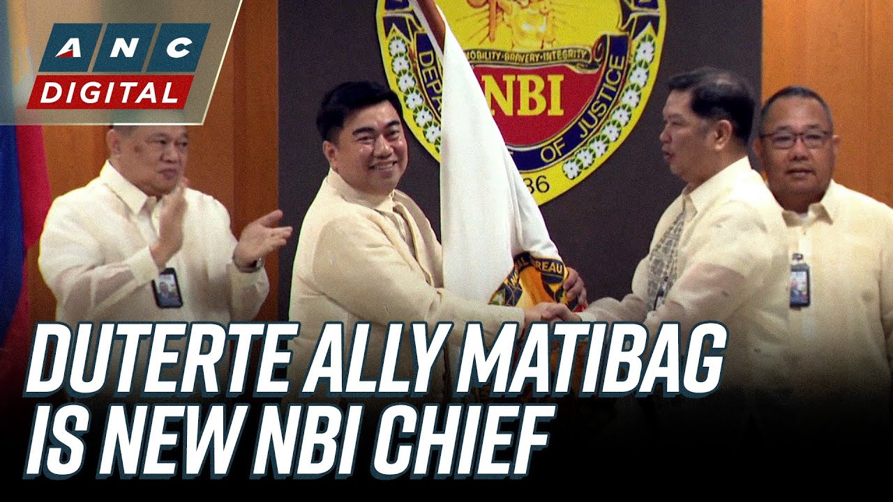 LOOK: Lito Magno turns over NBI leadership to Melvin Matibag | ANC