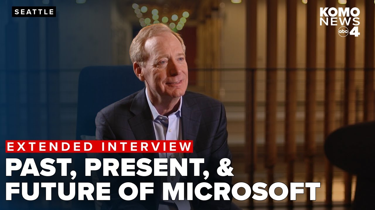 Microsoft's 50th anniversary: President Brad Smith talks AI, DEI, Trump, and all things tech