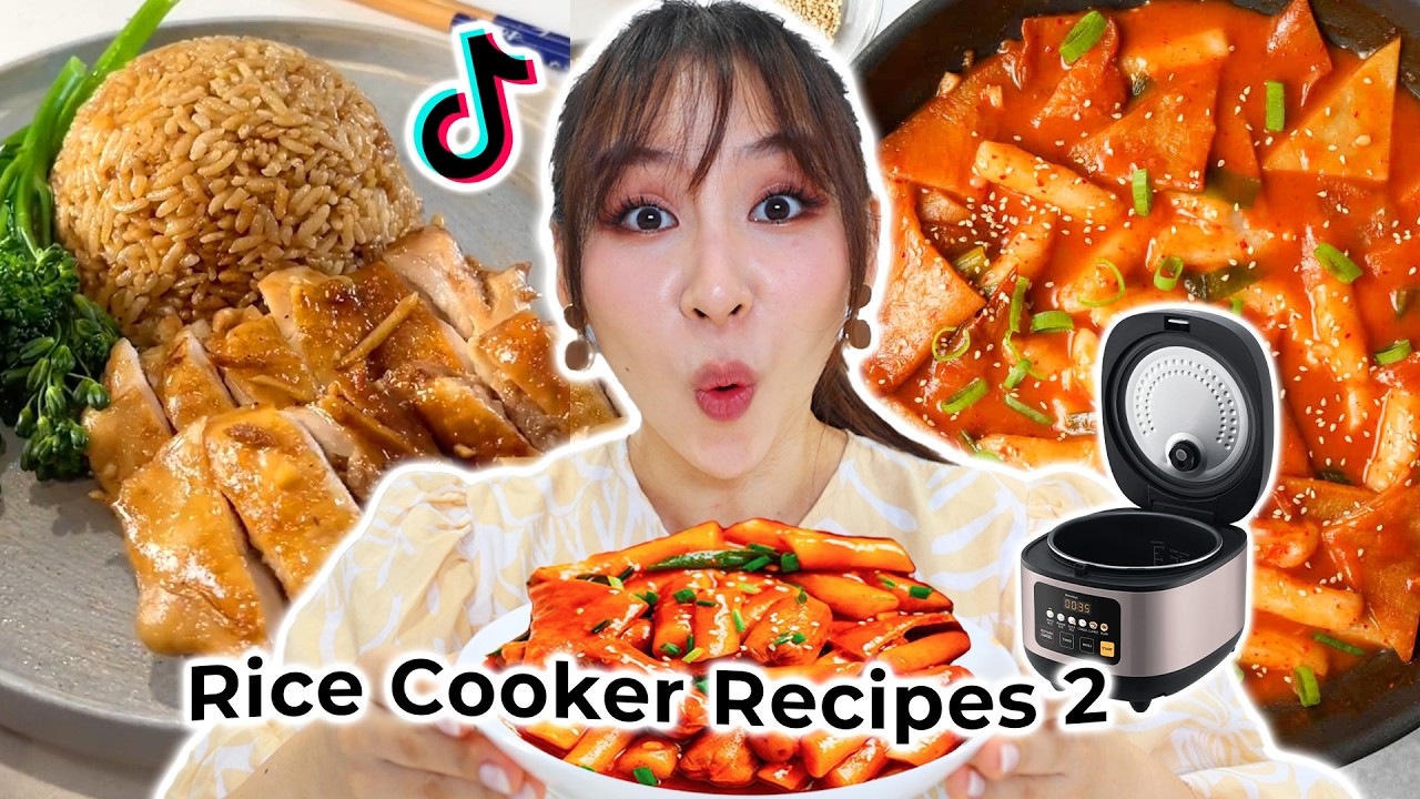 I Tried Viral Rice Cooker Recipes Part 2 🍚 *quick & easy*