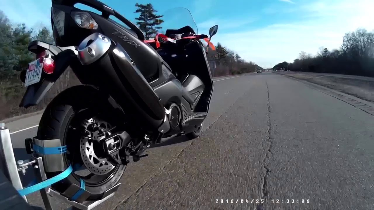 Rear wheel towing with MOTOW is the safest securest & simplest way to tow your motorcycle