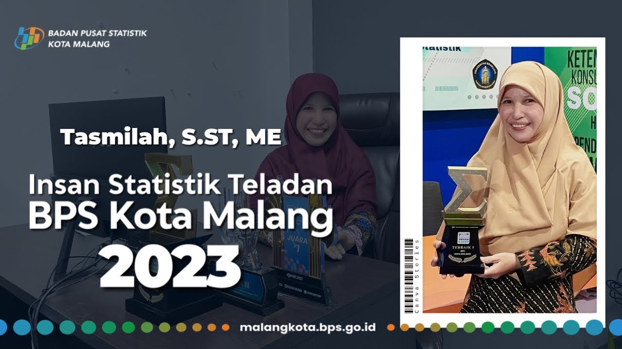 INSAN STATISTIK TELADAN 2023 - BPS KOTA MALANG - TASMILAH