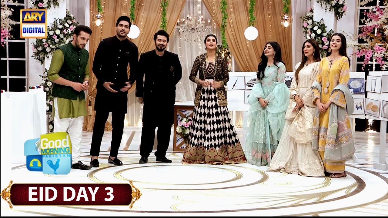 #GoodMorningPakistan is going to be super-glamorous, this Eid! | 3rd Day Of  Eid