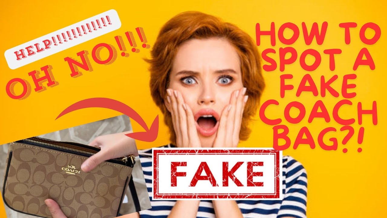 HELP!!! MY COACH BAG IS FAKE?!?!?