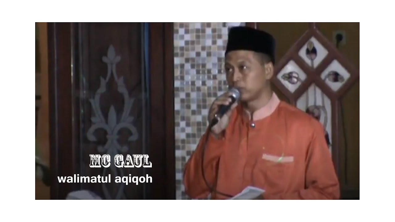 PEMBUKA PEMBAWA ACARA WALIMATUL KHITAN