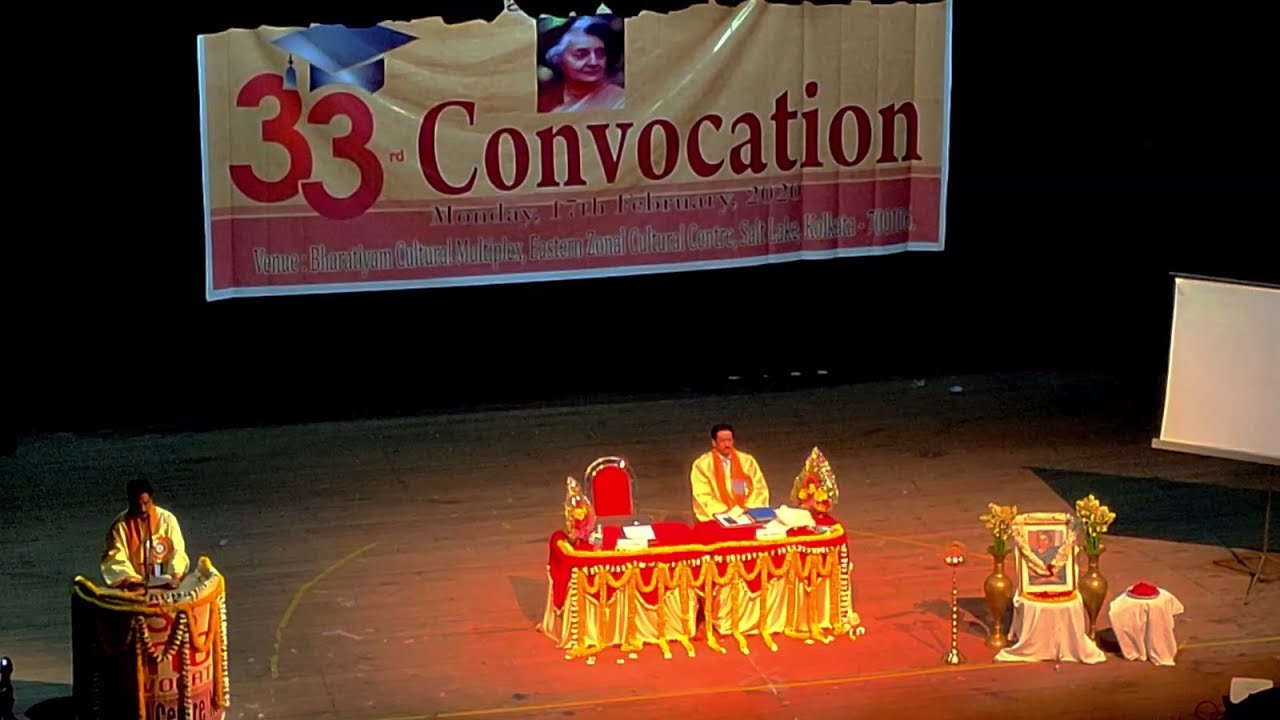 33 rd Convococation of IGNOU in Kolkata | What Problem Raised in Convocation of IGNOU ?