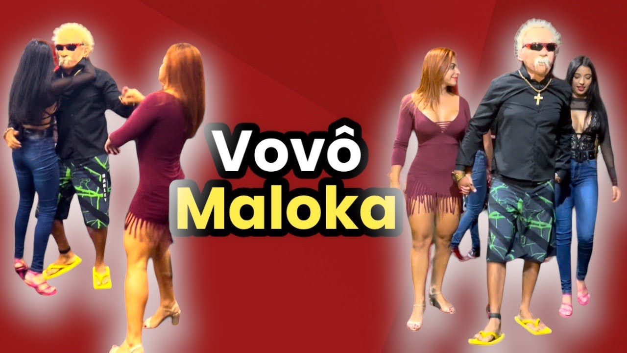 Vovô maloqueiro causando no rolê