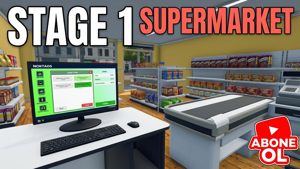 Neco Supermarket - Stage 1 | Supermarket Simulator