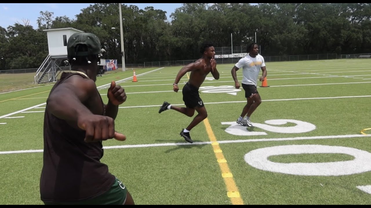 PRECISE TRAINING SESSION WITH THE OG TRIPLE R RECEIVERS