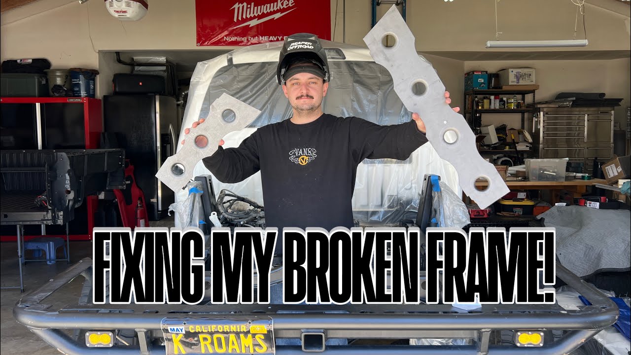 Fixing The Weak Toyota Frame! (DMZ Frame Box Kit)
