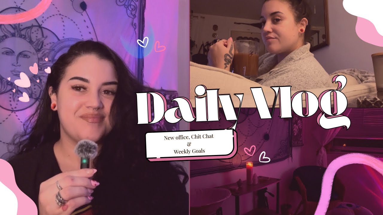 Happy February 💕 | Office Reset, Weekly Goals, Mental Health🖤