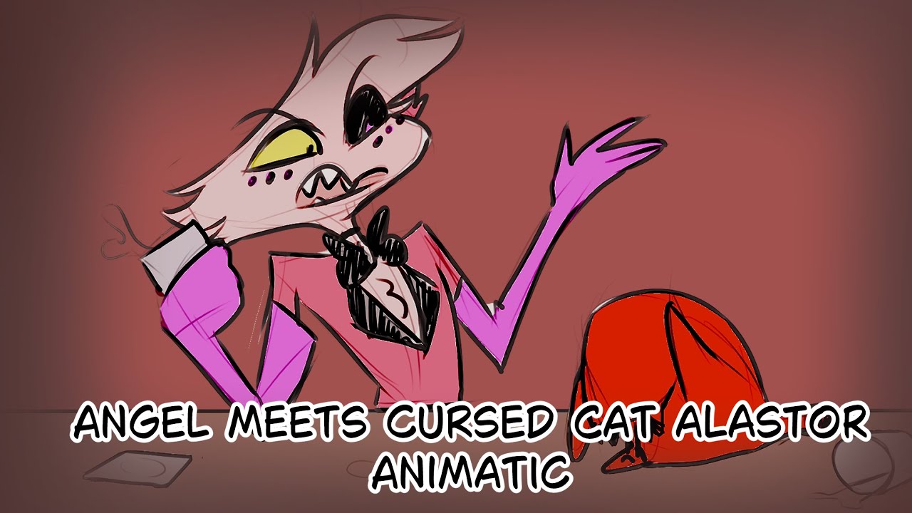 Night at the Bar with Angel and Cursed Cat Alastor ft @ReedDonat