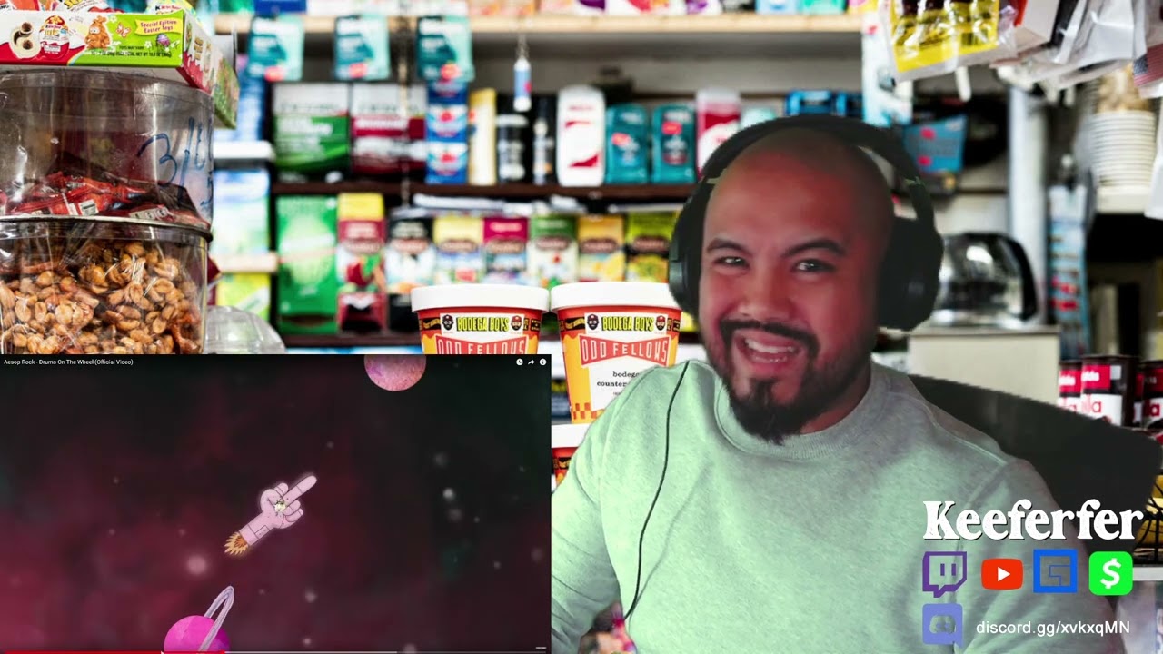 Keeferfer Reacts: Aesop Rock - Drums on the Wheel