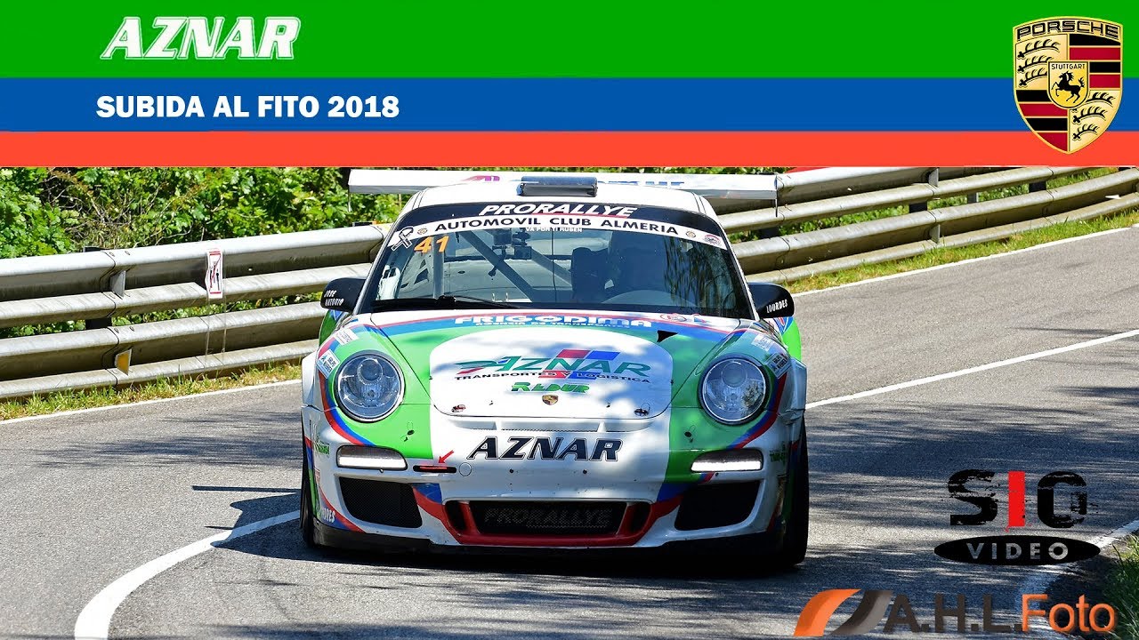 Subida al Fito 2018 // Onboard Jose Antonio Aznar // Porsche 911 GT