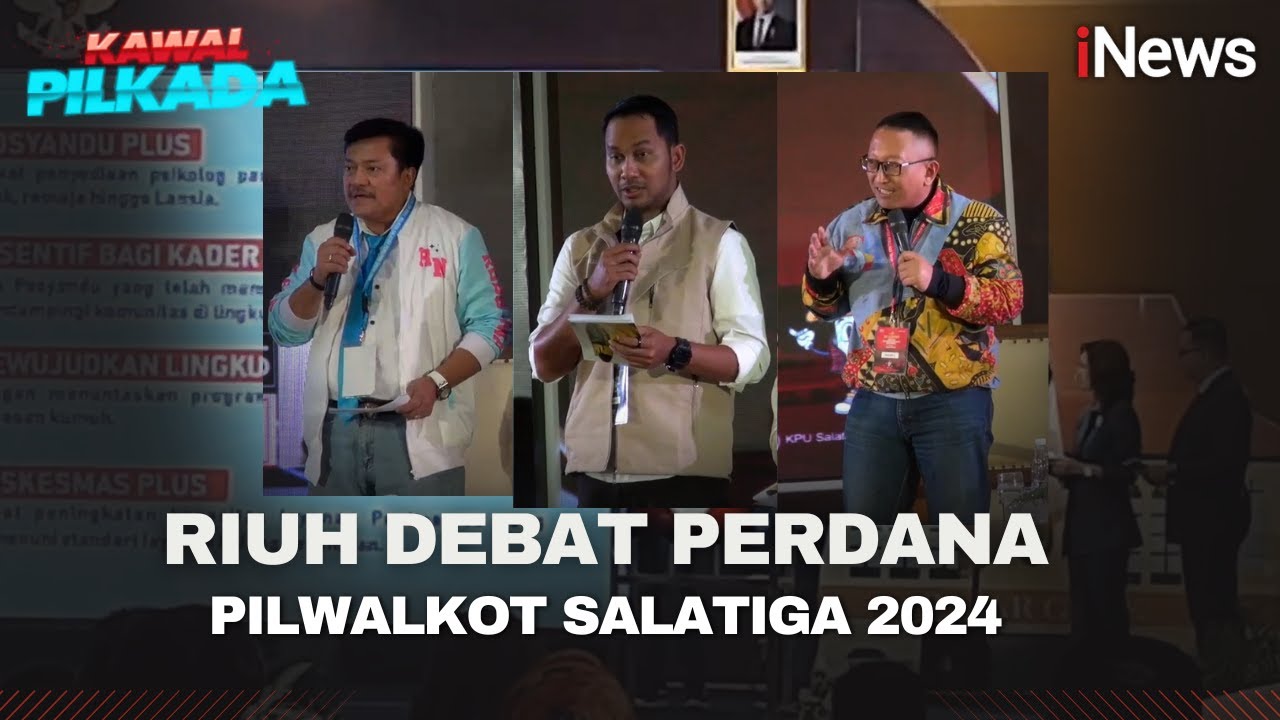 Visi dan Misi 3 Paslon di Debat Perdana Pilwakot Salatiga