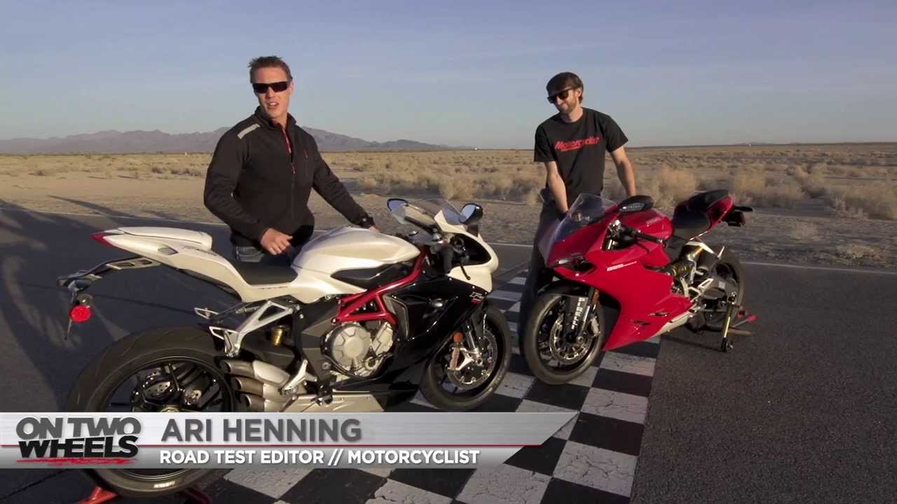 On Two Wheels - Short Shift! 2014 Ducati 899 Panigale vs. MV Agusta F3 800