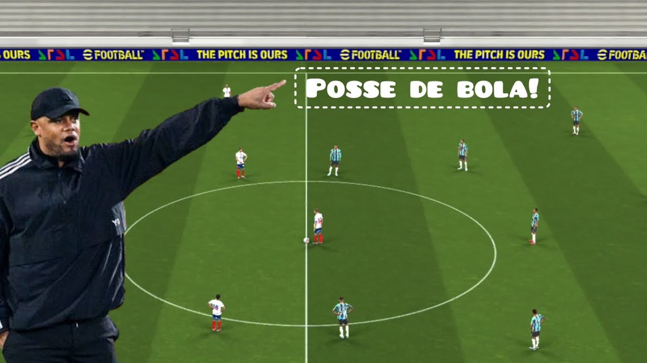 Como jogar no posse de bola - Efootball Mobile