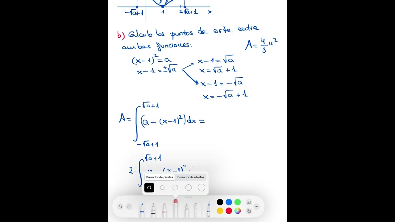 EBAU Andalucía 2025 SUPLENTE1-A Matemáticas II Ejercicio 2 resuelto paso a paso