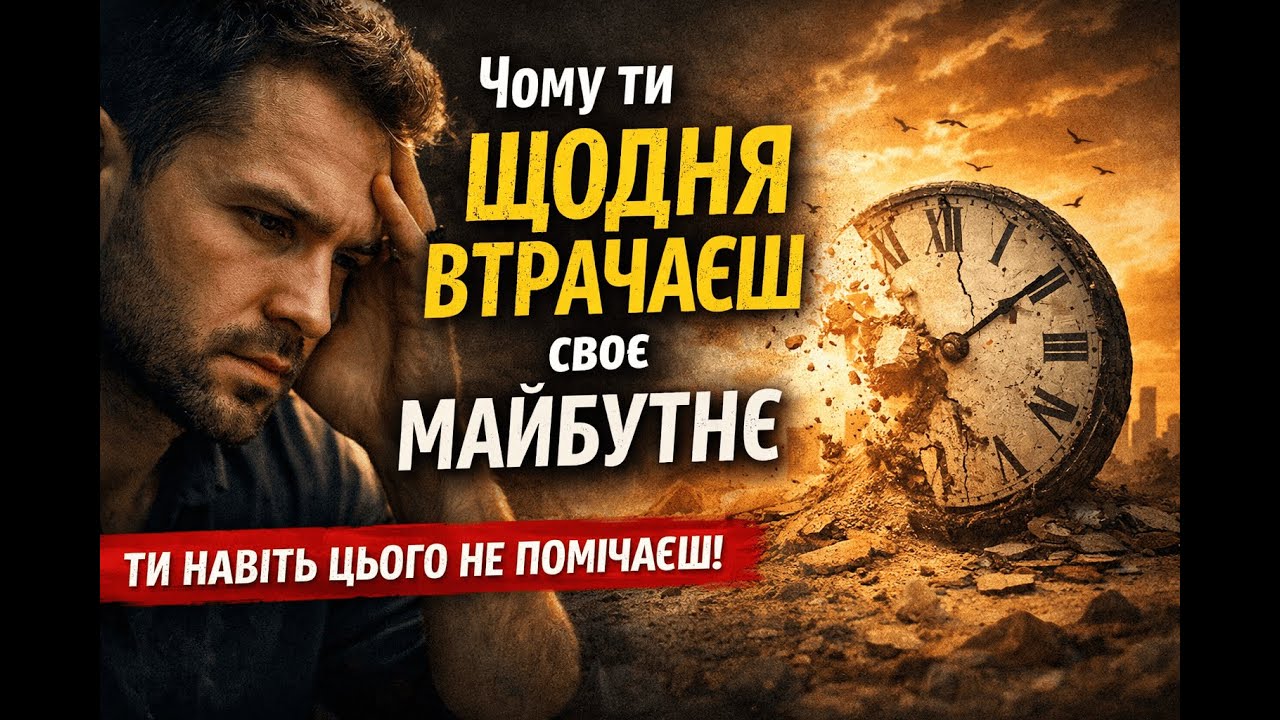 Ти вже втрачаєш своє майбутнє. Ось чому