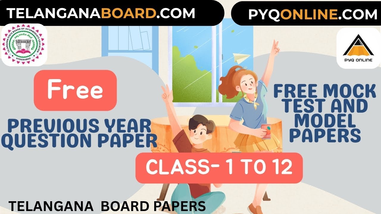 TELANGANA BOARD ALL THE STUDY MATERIAL ALONG WITH PYQ'S #telanagana #10th #12th #pyq #board #exam
