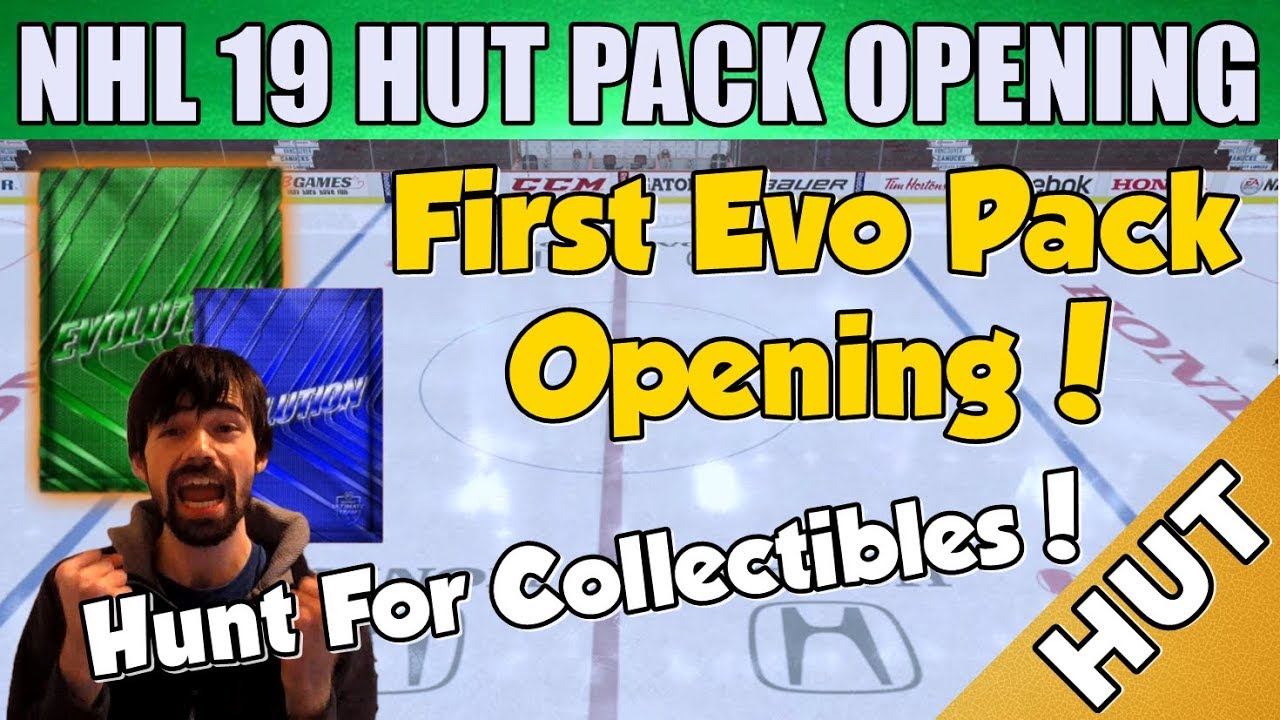 Evolution Pack Opening! - NHL 19 HUT - Hockey Ultimate Team - Evo Collectibles!