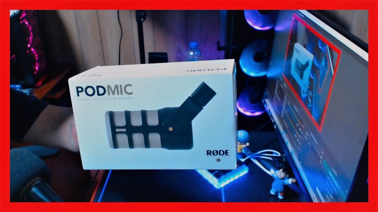 Rode PodMic Dynamic Mic Unboxing / Review