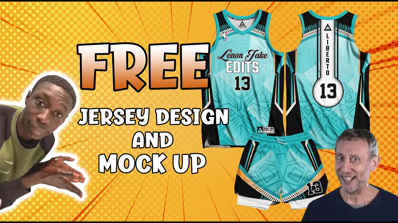 LJEDITS - FREE JERSEY DESIGN AND  BASKETBALL MOCK UP KIT