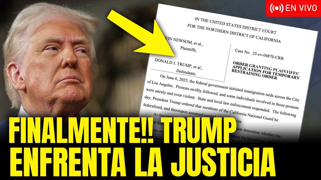 TRUMP ACUSADO DE DESACATO CRIMINAL&hellip; &iexcl;AL FIN ENFRENTA LA JUSTICIA!