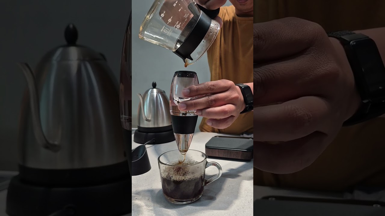 #manualbrewcoffee #coffee #aerator #manualbrew #coffeelover #love #experiencecoffee #coffeetime