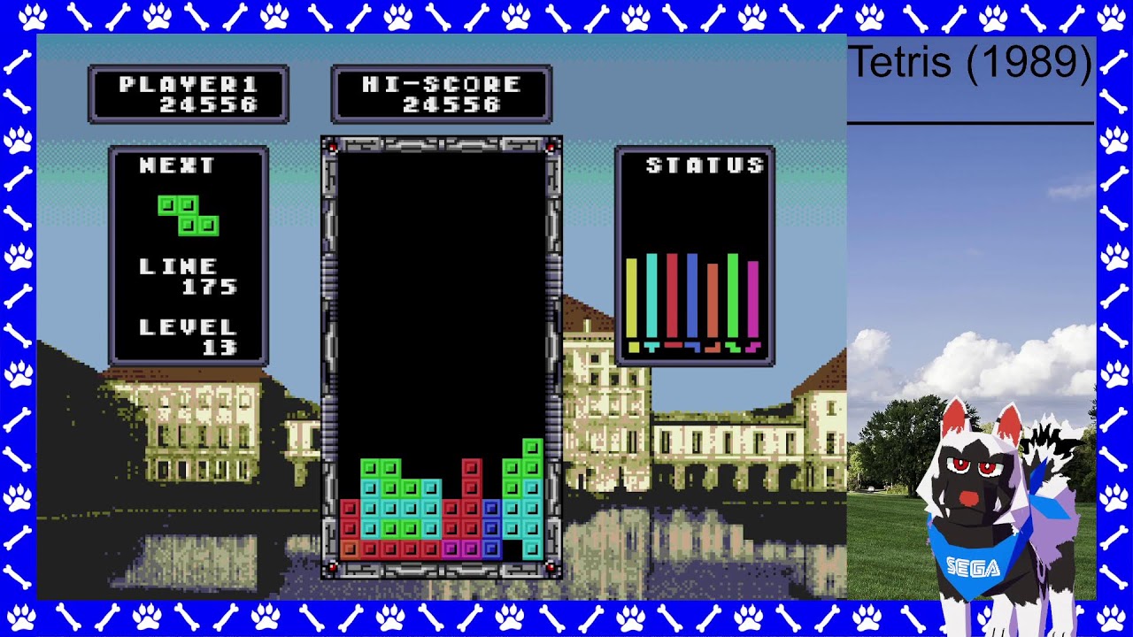 Tetris (1989) [Beating All Sega Genesis Games 074] - Act 10