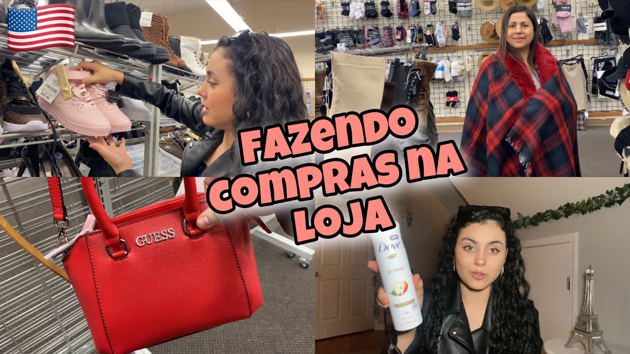 Fazendo compras com a minha mãe na loja dos Estados Unidos!🇺🇸