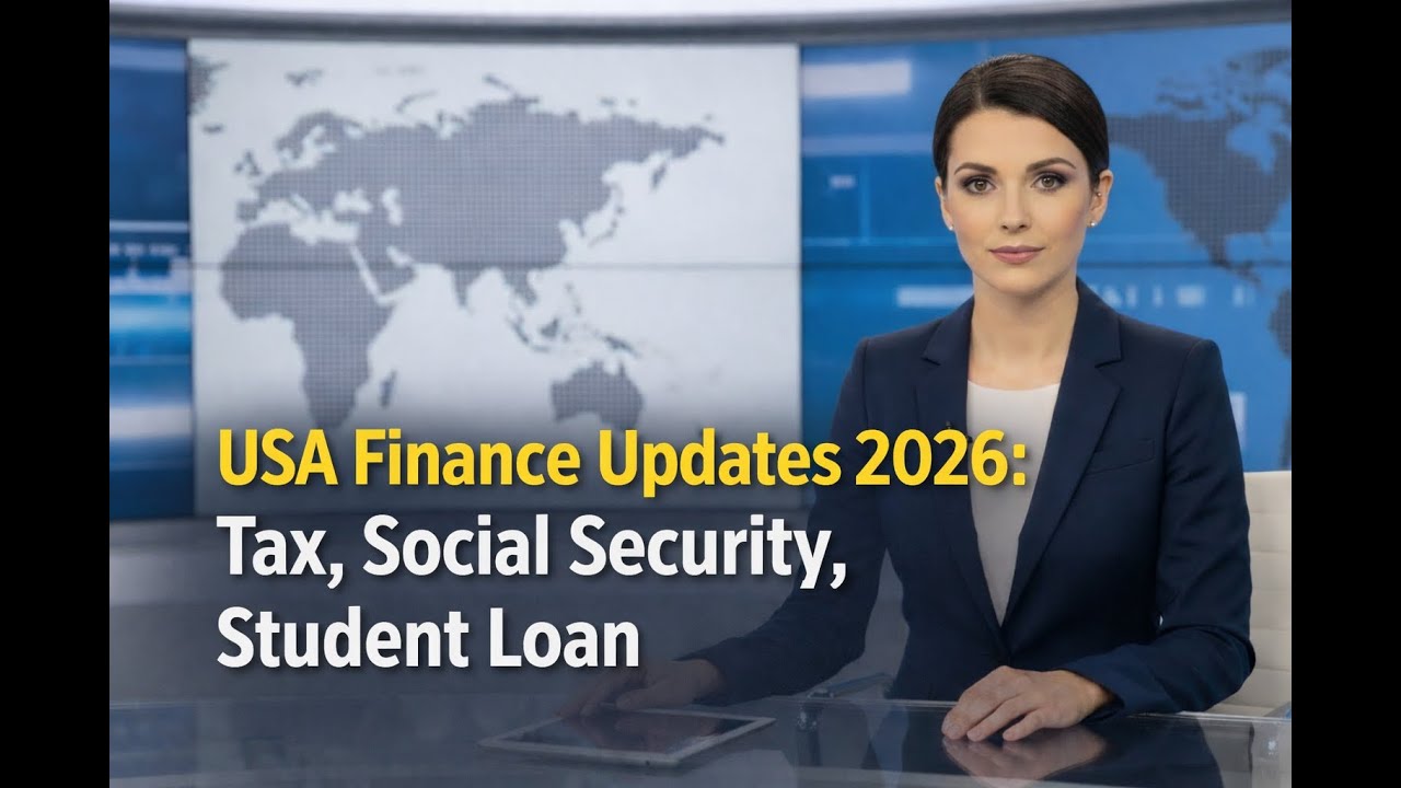 USA Finance Updates 2026: Taxes, Social Security COLA & Student Loan Changes (What to Do Now)