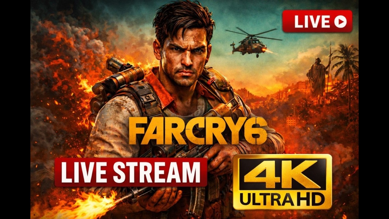 🔴 FAR CRY 6 LIVE | 🔥  Ultra 4K Gameplay | part-11 #shorts #farcry6