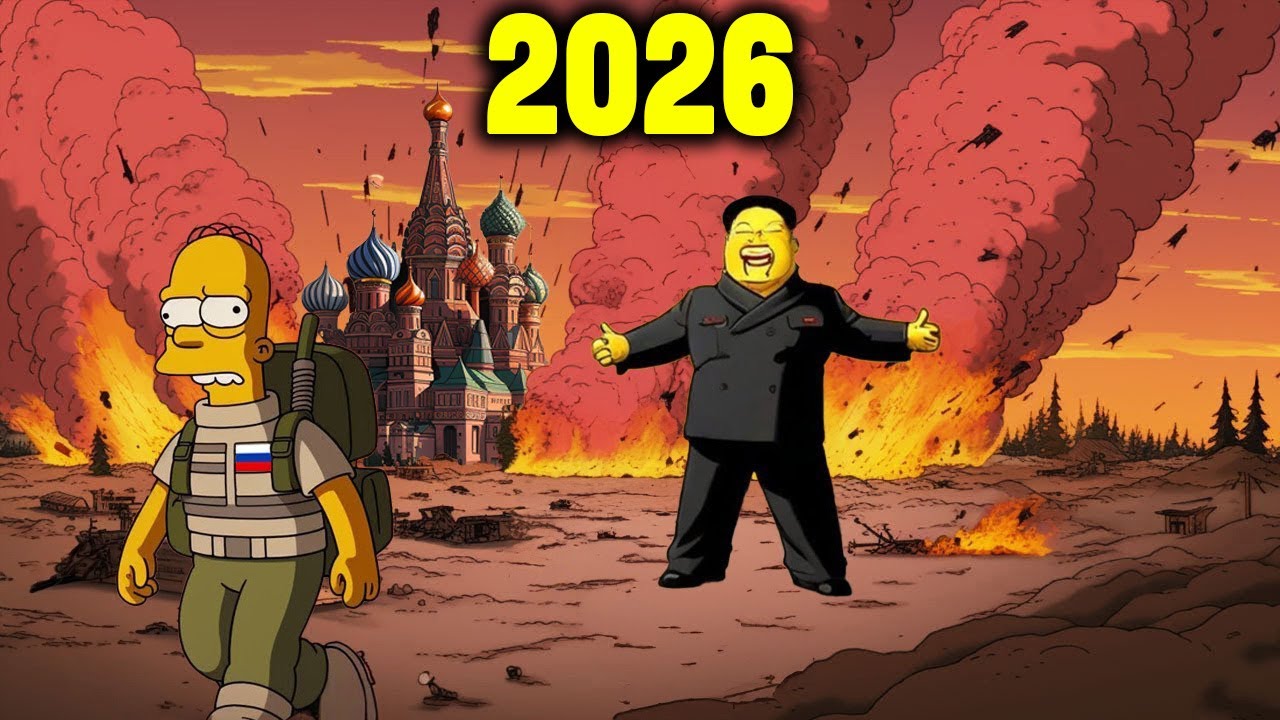 Simpsonowie ostrzegali przed 2026 rokiem. Dziś to już się dzieje!