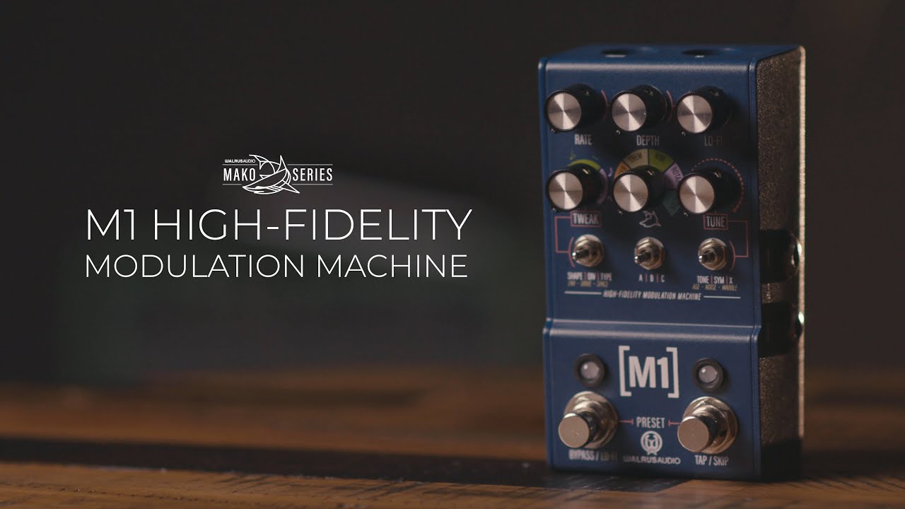 Walrus Audio Mako Series: M1 High-Fidelity Modulation Machine