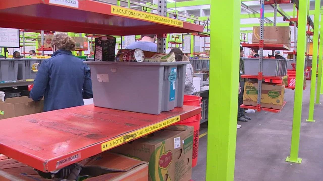 The Houston Food Bank is helping families cope with food insecurity