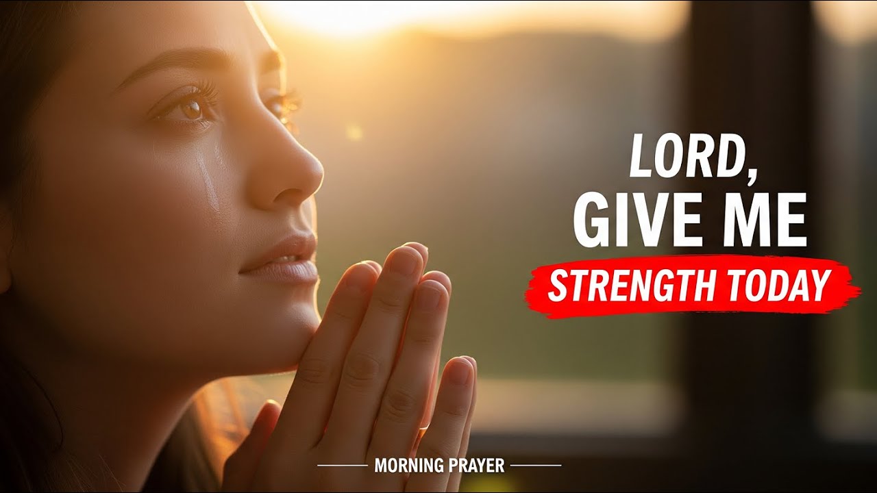 Lord, Help Me Stand Firm Today | A Powerful Morning Prayer