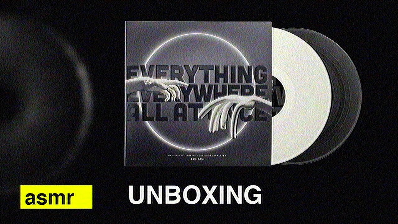 ASMR Vinyl Unboxing - Everything Everywhere All At Once OST by Son Lux  - No Talking