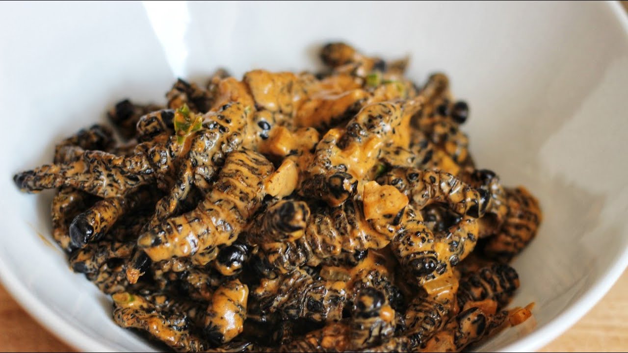 Creamed Mopane Worms | Amacimbi | Madora